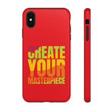 Charger l'image dans la galerie, Tough Cases - Create Your Masterpiece - Red - iPhone / Pixel / Galaxy