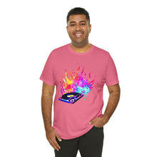 Charger l'image dans la galerie, Turntable on Fire Unisex Jersey Short Sleeve Tee