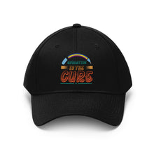 Load image into Gallery viewer, Education is the Cure (kids version 4) Twill Hat