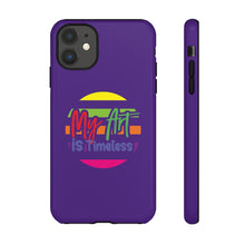 Charger l'image dans la galerie, Tough Cases - My Art is Timeless - Purple - iPhone / Pixel / Galaxy
