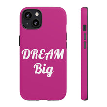 Load image into Gallery viewer, Tough Cases - Dream Big - Berry - iPhone / Pixel / Galaxy