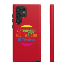 Charger l'image dans la galerie, Tough Cases - My Art is Timeless - Red - iPhone / Pixel / Galaxy