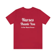 Charger l'image dans la galerie, Nurses Thank You Unisex Jersey Short Sleeve Tee