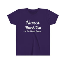 Charger l'image dans la galerie, Nurses Thank You Youth Short Sleeve Tee