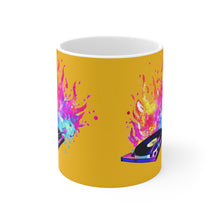 Charger l'image dans la galerie, Turntable Yellow Mug 11oz