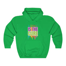Charger l'image dans la galerie, Education is the Cure (version 3) Unisex Heavy Blend™ Hooded Sweatshirt