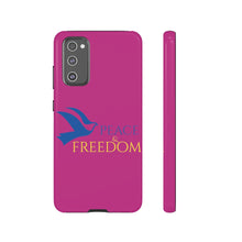 Load image into Gallery viewer, Ukraine Peace & Freedom - Berry - iPhone / Pixel / Galaxy