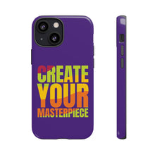 Charger l'image dans la galerie, Tough Cases - Create Your Masterpiece - Purple - iPhone / Pixel / Galaxy