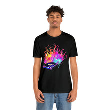 Charger l'image dans la galerie, Turntable on Fire Unisex Jersey Short Sleeve Tee