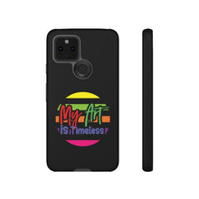 Charger l'image dans la galerie, Tough Cases - My Art is Timeless - Black - iPhone / Pixel / Galaxy