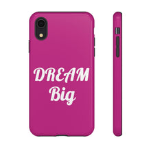 Load image into Gallery viewer, Tough Cases - Dream Big - Berry - iPhone / Pixel / Galaxy