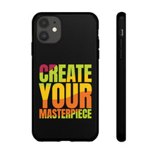 Charger l'image dans la galerie, Tough Cases - Create Your Masterpiece - Black - iPhone / Pixel / Galaxy