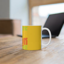Charger l'image dans la galerie, Create Your Masterpiece Ceramic Yellow Mug 11oz