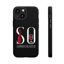Charger l'image dans la galerie, Tough Cases - So Sophisticated - Black - iPhone / Pixel / Galaxy