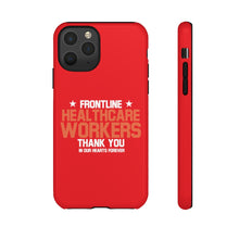 Charger l'image dans la galerie, Tough Cases - Thank You Frontline Healthcare Workers - Red - iPhone / Pixel / Galaxy