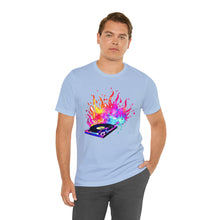 Charger l'image dans la galerie, Turntable on Fire Unisex Jersey Short Sleeve Tee