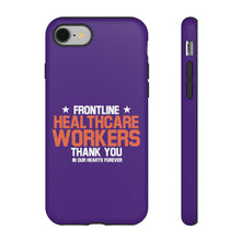 Charger l'image dans la galerie, Tough Cases - Thank You Frontline Healthcare Workers - Purple - iPhone / Pixel / Galaxy
