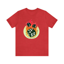Charger l'image dans la galerie, Flaming Dice Unisex Jersey Short Sleeve Tee