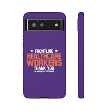 Charger l'image dans la galerie, Tough Cases - Thank You Frontline Healthcare Workers - Purple - iPhone / Pixel / Galaxy