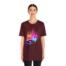 Charger l'image dans la galerie, Turntable on Fire Unisex Jersey Short Sleeve Tee