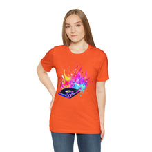 Charger l'image dans la galerie, Turntable on Fire Unisex Jersey Short Sleeve Tee
