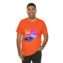 Charger l'image dans la galerie, Turntable on Fire Unisex Jersey Short Sleeve Tee