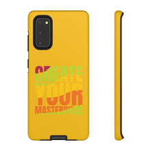 Charger l'image dans la galerie, Tough Cases - Create Your Masterpiece - Yellow - iPhone / Pixel / Galaxy