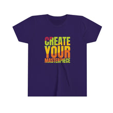 将图片加载到图库查看器,Create Your Masterpiece Youth Short Sleeve Tee