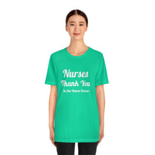 Charger l'image dans la galerie, Nurses Thank You Unisex Jersey Short Sleeve Tee