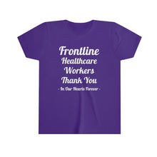 Charger l'image dans la galerie, Frontline Healthcare Workers Thank You Youth Short Sleeve Tee