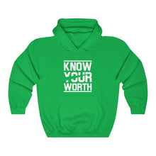Charger l'image dans la galerie, Know Your Worth (version 2) Unisex Heavy Blend™ Hooded Sweatshirt