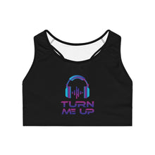 Charger l'image dans la galerie, Turn Me Up Sports Bra - Black
