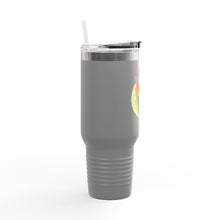 Load image into Gallery viewer, Travel Mug - Flaming Dice - 40oz
