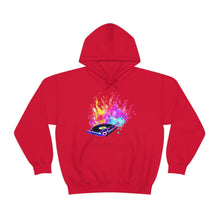 Charger l&#39;image dans la galerie, Turntable on Fire Unisex Heavy Blend™ Hooded Sweatshirt
