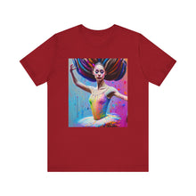 Load image into Gallery viewer, Airbrush Ballerina Unisex Jersey Short Sleeve Tee
