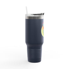 Load image into Gallery viewer, Travel Mug - Flaming Dice - 40oz
