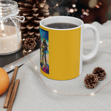 Load image into Gallery viewer, Band on the Beach Yellow Mug 11oz
