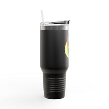 Load image into Gallery viewer, Travel Mug - Flaming Dice - 40oz
