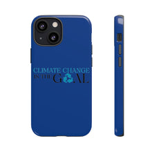 Load image into Gallery viewer, Tough Cases - Climate Change - Blue - iPhone / Pixel / Galaxy
