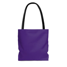 画像をギャラリービューアに読み込む, Education is the Cure Purple Tote Bag
