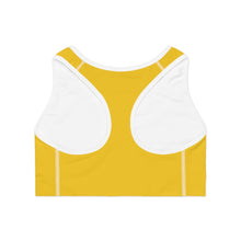 Load image into Gallery viewer, Dream Big Sports Bra - Yellow
