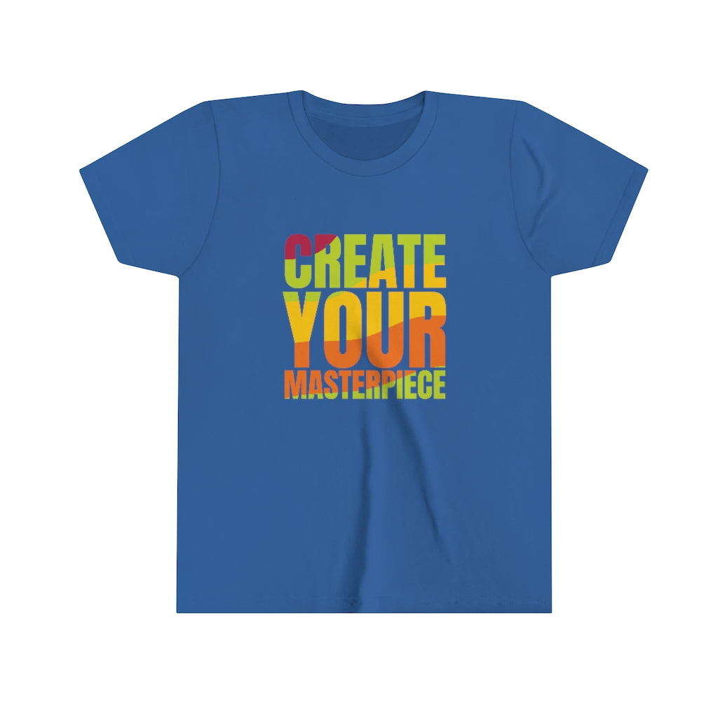 Create Your Masterpiece Youth Short Sleeve Tee