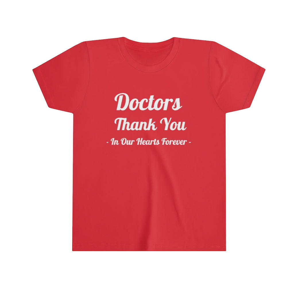 Doctors Thank You Youth Short Sleeve Tee