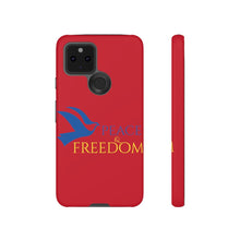 Load image into Gallery viewer, Ukraine Peace &amp; Freedom - Red - iPhone / Pixel / Galaxy
