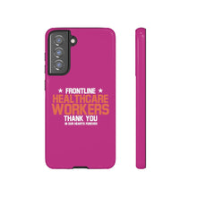 将图片加载到图库查看器，Tough Cases - Thank You Frontline Healthcare Workers - Berry - iPhone / Pixel / Galaxy
