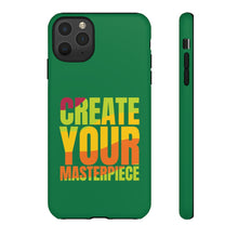 将图片加载到图库查看器，Tough Cases - Create Your Masterpiece - Green - iPhone / Pixel / Galaxy
