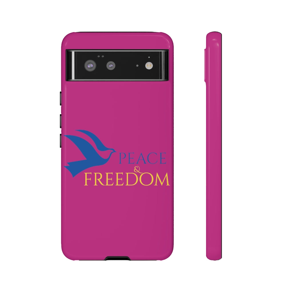 Ukraine Peace & Freedom - Berry - iPhone / Pixel / Galaxy