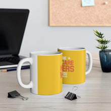 Load image into Gallery viewer, Frontline Healthcare Workers version 2 Yellow Ceramic Mug 11oz
