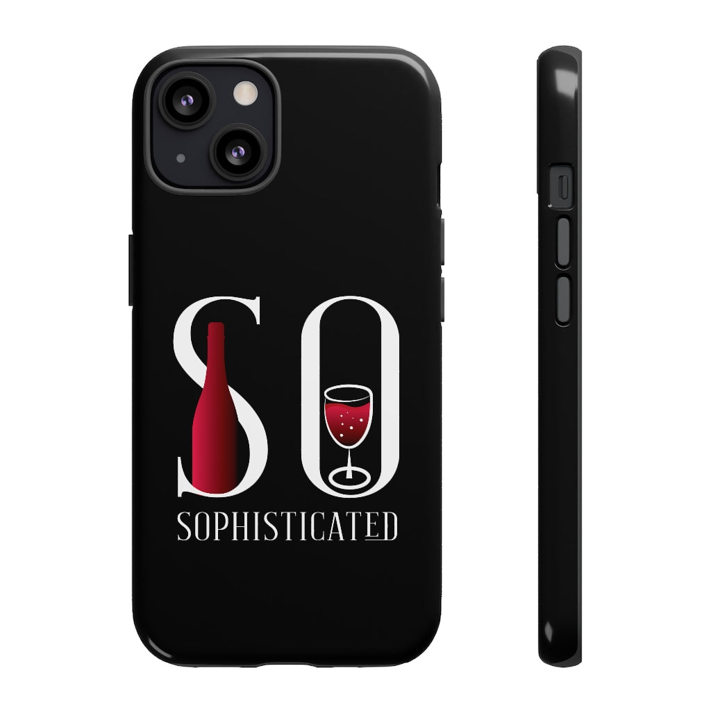 Tough Cases - So Sophisticated - Black - iPhone / Pixel / Galaxy