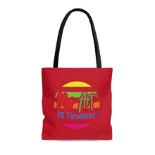 Load image into Gallery viewer, My Art is Timeless Red Tote Bag
